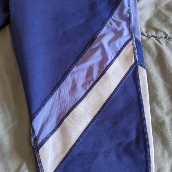 NWT, Fabletics Women's Brogan Mesh Capri, L - Picture 2 of 8